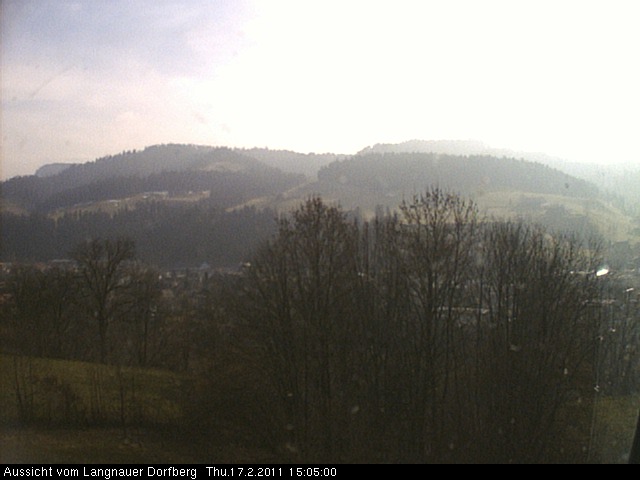 Webcam-Bild: Aussicht vom Dorfberg in Langnau 20110217-150500