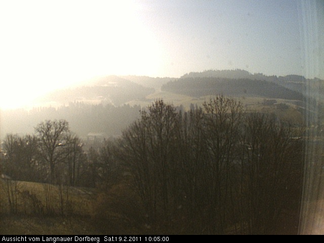 Webcam-Bild: Aussicht vom Dorfberg in Langnau 20110219-100500