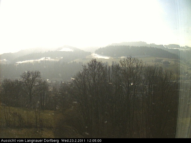 Webcam-Bild: Aussicht vom Dorfberg in Langnau 20110223-120500