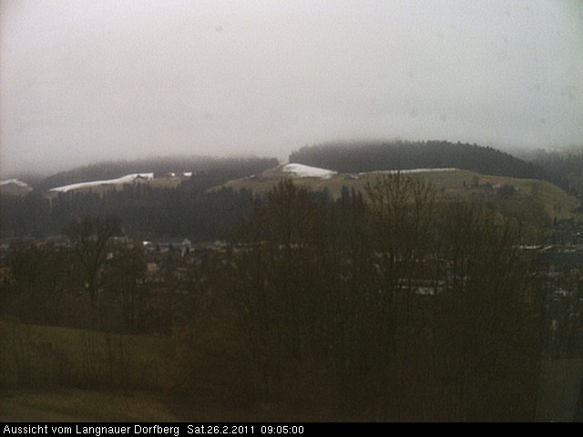 Webcam-Bild: Aussicht vom Dorfberg in Langnau 20110226-090500