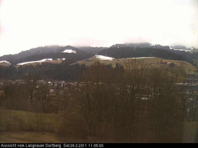 Webcam-Bild: Aussicht vom Dorfberg in Langnau 20110226-110500