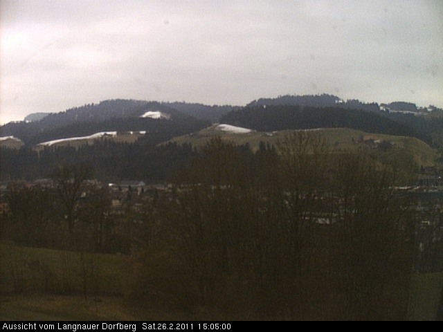Webcam-Bild: Aussicht vom Dorfberg in Langnau 20110226-150500