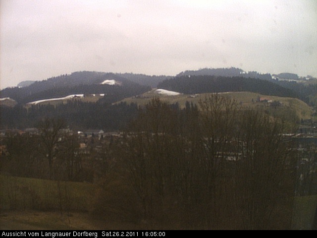 Webcam-Bild: Aussicht vom Dorfberg in Langnau 20110226-160500