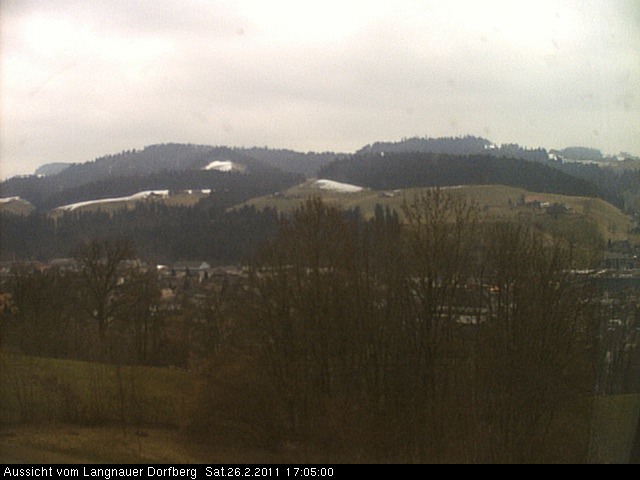 Webcam-Bild: Aussicht vom Dorfberg in Langnau 20110226-170500