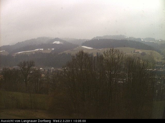 Webcam-Bild: Aussicht vom Dorfberg in Langnau 20110302-100500