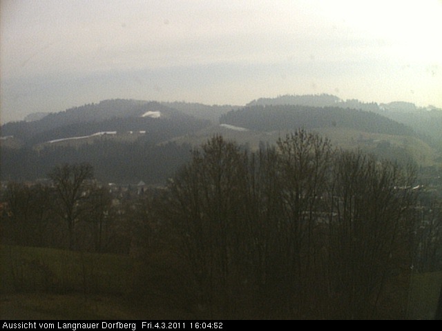 Webcam-Bild: Aussicht vom Dorfberg in Langnau 20110304-160500