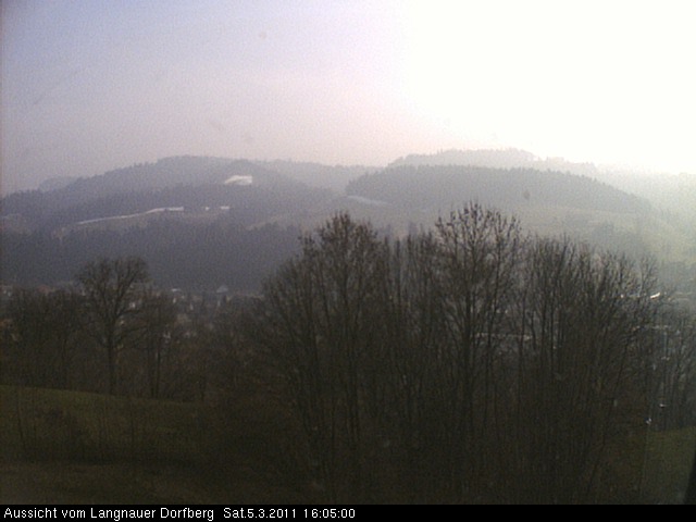 Webcam-Bild: Aussicht vom Dorfberg in Langnau 20110305-160500