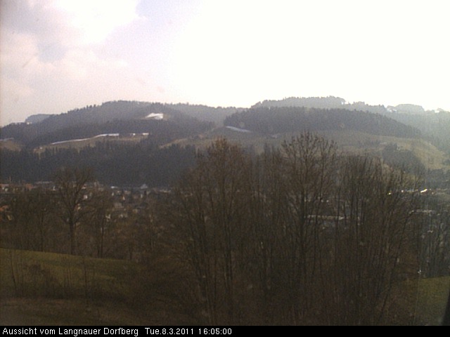 Webcam-Bild: Aussicht vom Dorfberg in Langnau 20110308-160500