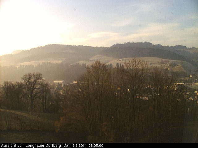 Webcam-Bild: Aussicht vom Dorfberg in Langnau 20110312-080500