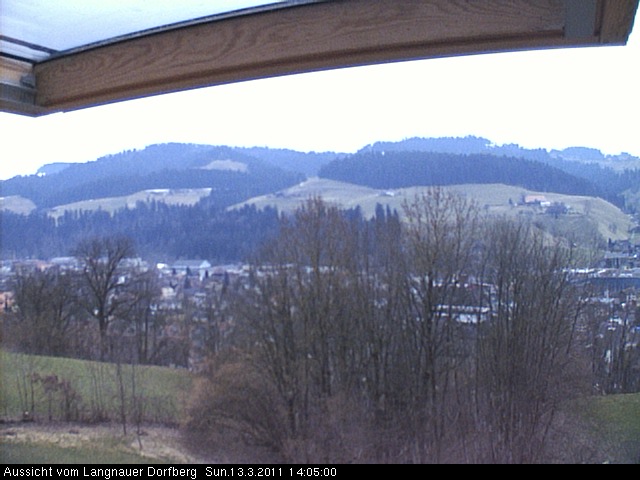 Webcam-Bild: Aussicht vom Dorfberg in Langnau 20110313-140500