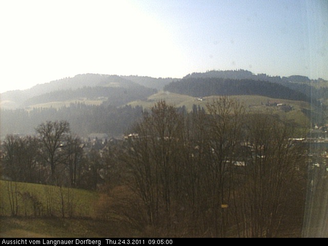 Webcam-Bild: Aussicht vom Dorfberg in Langnau 20110324-090500