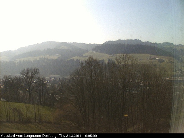 Webcam-Bild: Aussicht vom Dorfberg in Langnau 20110324-100500