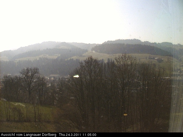 Webcam-Bild: Aussicht vom Dorfberg in Langnau 20110324-110500