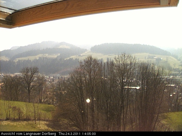 Webcam-Bild: Aussicht vom Dorfberg in Langnau 20110324-140500