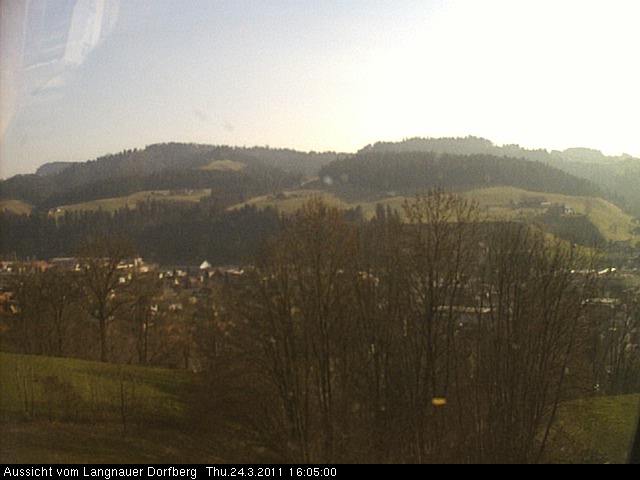 Webcam-Bild: Aussicht vom Dorfberg in Langnau 20110324-160500