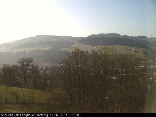 Webcam-Bild: Aussicht vom Dorfberg in Langnau 20110325-090500