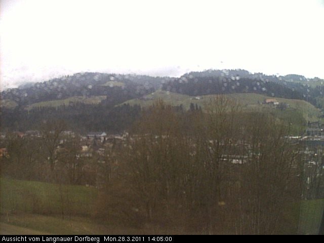 Webcam-Bild: Aussicht vom Dorfberg in Langnau 20110328-140500