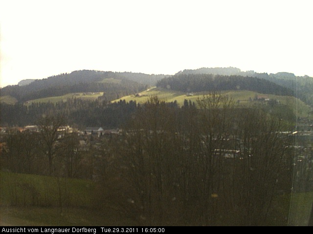 Webcam-Bild: Aussicht vom Dorfberg in Langnau 20110329-160500
