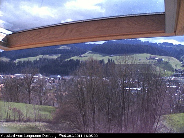 Webcam-Bild: Aussicht vom Dorfberg in Langnau 20110330-160500