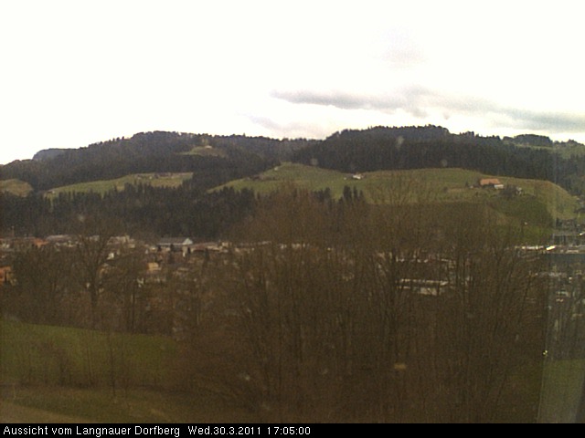 Webcam-Bild: Aussicht vom Dorfberg in Langnau 20110330-170500