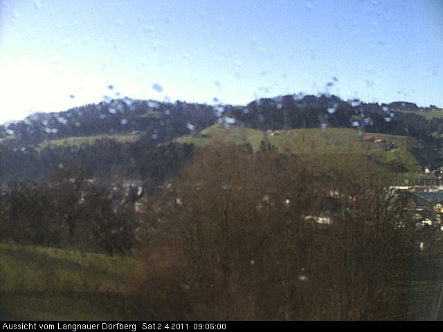 Webcam-Bild: Aussicht vom Dorfberg in Langnau 20110402-090500