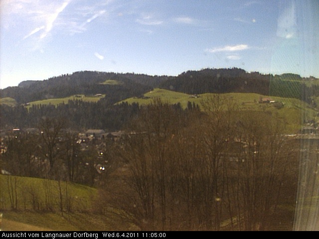 Webcam-Bild: Aussicht vom Dorfberg in Langnau 20110406-110500