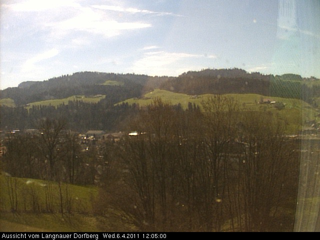 Webcam-Bild: Aussicht vom Dorfberg in Langnau 20110406-120500