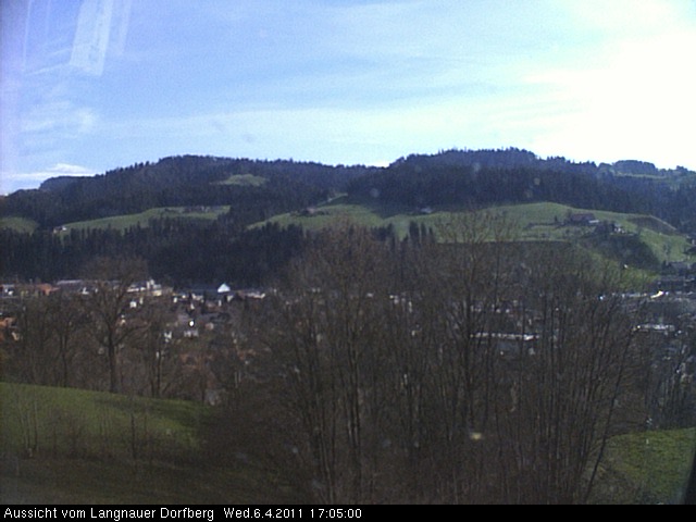 Webcam-Bild: Aussicht vom Dorfberg in Langnau 20110406-170500