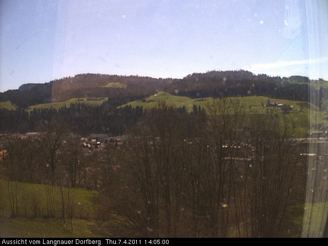 Webcam-Bild: Aussicht vom Dorfberg in Langnau 20110407-140500
