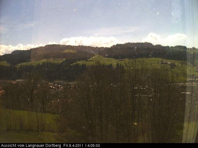 Webcam-Bild: Aussicht vom Dorfberg in Langnau 20110408-140500
