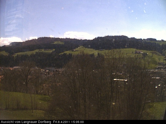 Webcam-Bild: Aussicht vom Dorfberg in Langnau 20110408-150500