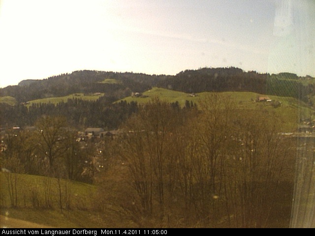 Webcam-Bild: Aussicht vom Dorfberg in Langnau 20110411-110500