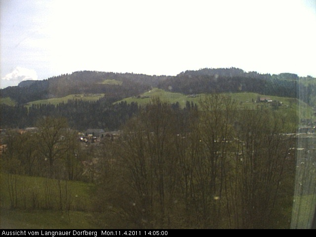 Webcam-Bild: Aussicht vom Dorfberg in Langnau 20110411-140500