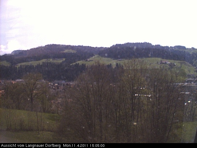 Webcam-Bild: Aussicht vom Dorfberg in Langnau 20110411-150500