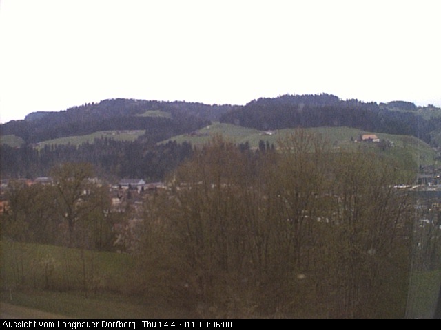 Webcam-Bild: Aussicht vom Dorfberg in Langnau 20110414-090500