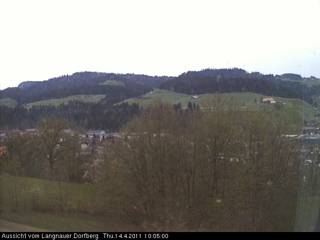 Webcam-Bild: Aussicht vom Dorfberg in Langnau 20110414-100500