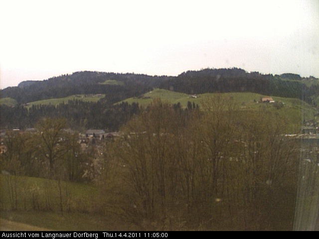 Webcam-Bild: Aussicht vom Dorfberg in Langnau 20110414-110500