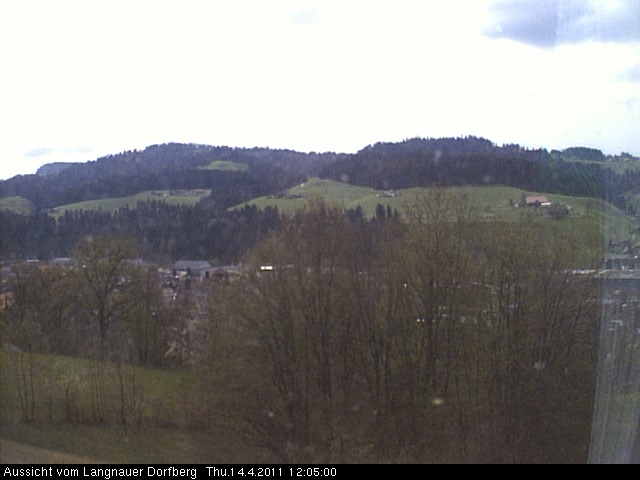Webcam-Bild: Aussicht vom Dorfberg in Langnau 20110414-120500