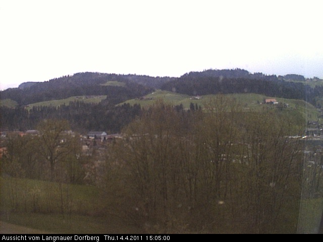 Webcam-Bild: Aussicht vom Dorfberg in Langnau 20110414-150500