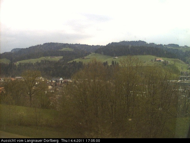Webcam-Bild: Aussicht vom Dorfberg in Langnau 20110414-170500