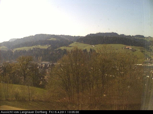 Webcam-Bild: Aussicht vom Dorfberg in Langnau 20110415-100500