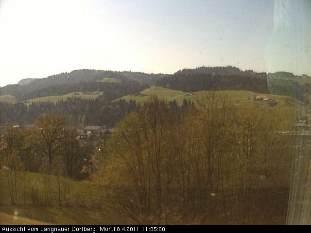 Webcam-Bild: Aussicht vom Dorfberg in Langnau 20110418-110500