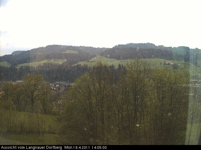 Webcam-Bild: Aussicht vom Dorfberg in Langnau 20110418-140500