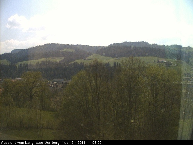 Webcam-Bild: Aussicht vom Dorfberg in Langnau 20110419-140500