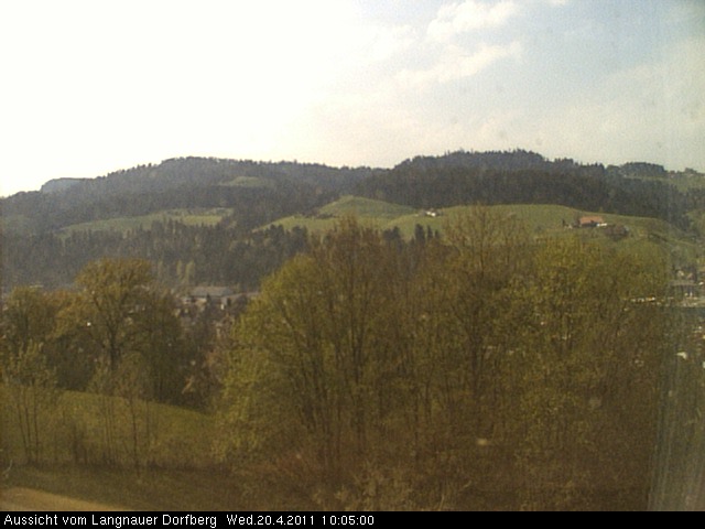 Webcam-Bild: Aussicht vom Dorfberg in Langnau 20110420-100500