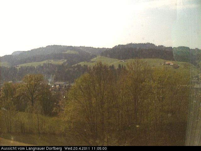 Webcam-Bild: Aussicht vom Dorfberg in Langnau 20110420-110500