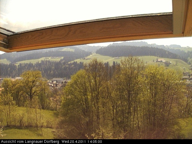 Webcam-Bild: Aussicht vom Dorfberg in Langnau 20110420-140500