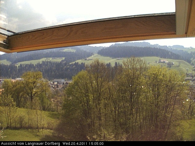 Webcam-Bild: Aussicht vom Dorfberg in Langnau 20110420-150500