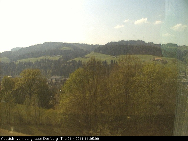 Webcam-Bild: Aussicht vom Dorfberg in Langnau 20110421-110500