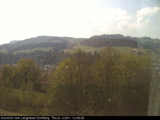 Webcam-Bild: Aussicht vom Dorfberg in Langnau 20110421-120500